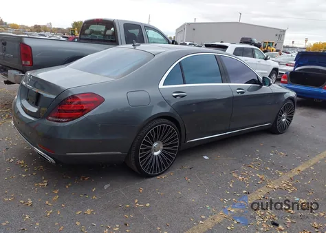 2018 Mercedes-Benz S 450 4Matic z USA, uszkodzony, nr VIN WDDUG6EB2JA345767